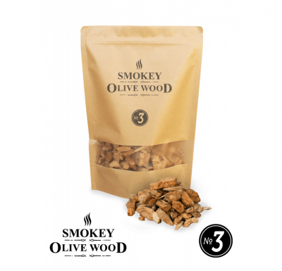 Olijf Rookchips Nº3 - 1700 ml - rookhout