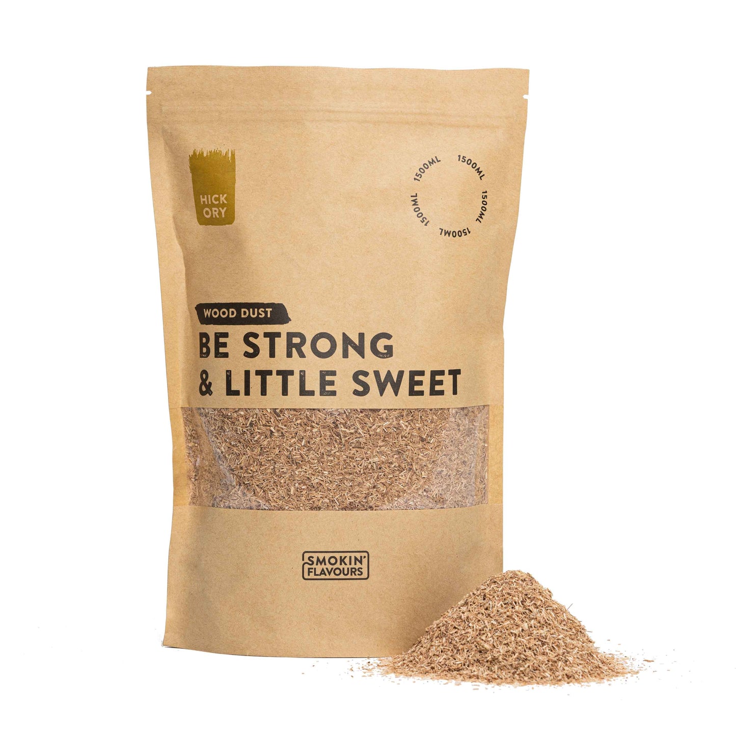 Smokin’ Flavours rookmot hickory 1500ml - kamadogrills