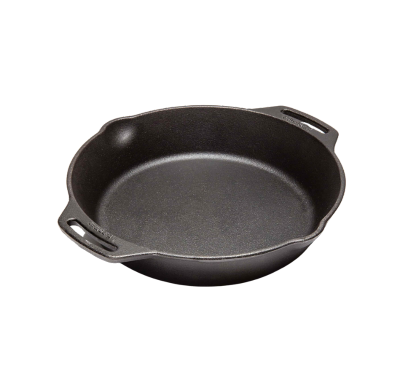 Gietijzeren pan/ Skillet met handvat 25cm | Kamado Grills